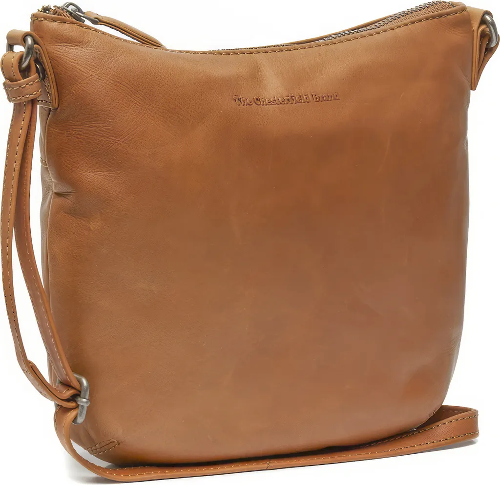 The Chesterfield Brand Redding Borsa a Tracolla Pelle Cognac | Vero Cuoio