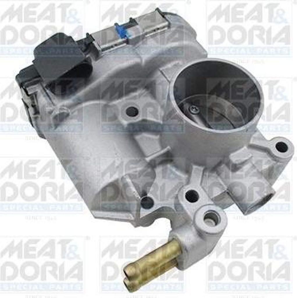 MEAT & DORIA 89210 Drosselklappengehäuse OE 163645 kompatibel mit Yaris, C1