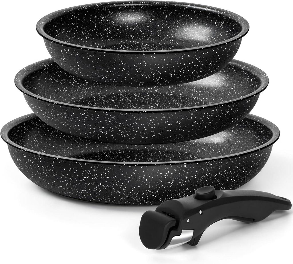 MICHELANGELO 3-teiliges Pfannen-Set, Produktbild 