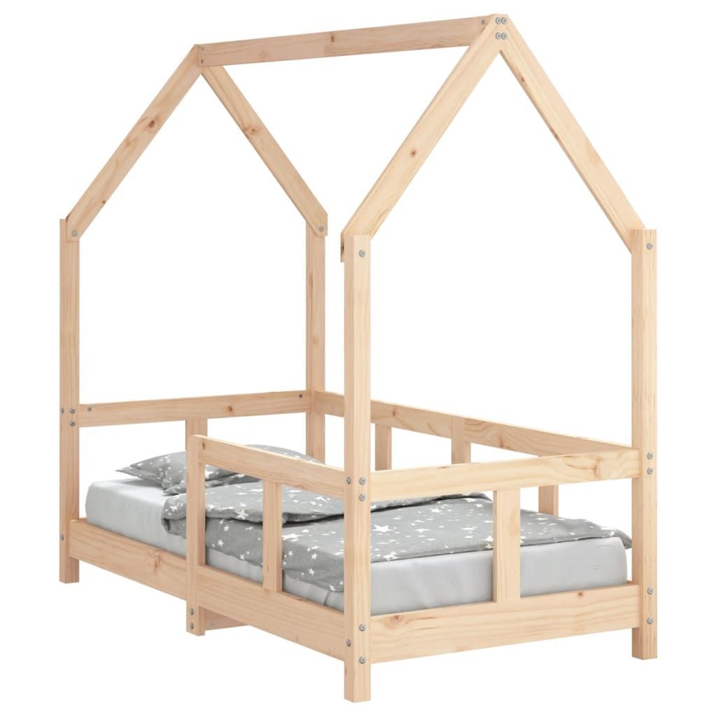 "SALE 2026"Kinderbett - elegante Design - Einzelbett - 70x140 cm Massivholz Kiefer - Kinderbetten DE6004039
