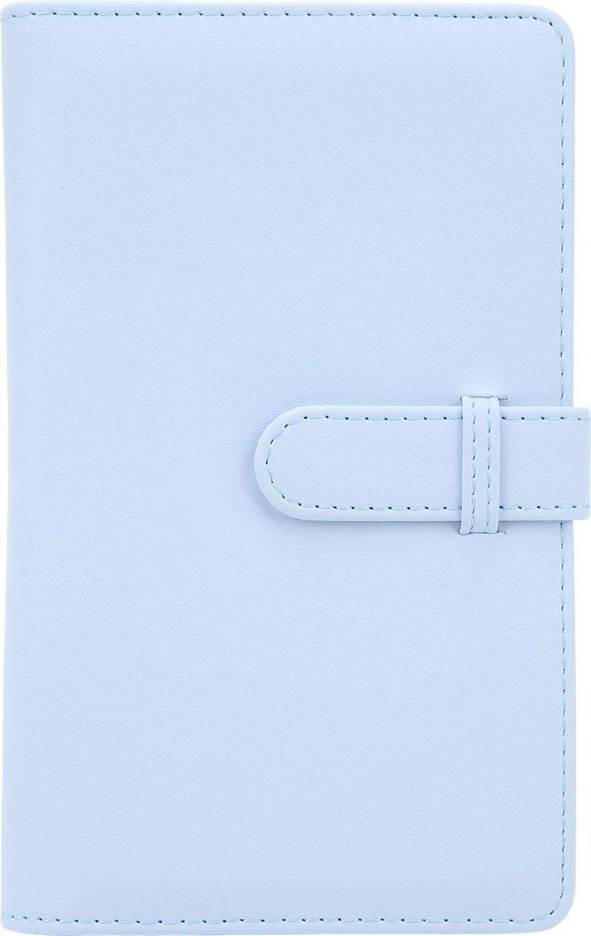 CHICIRIS 3-Zoll-Fotoalbum, 108 Kunstleder-Fotoalbum für Visitenkarten (Blau)