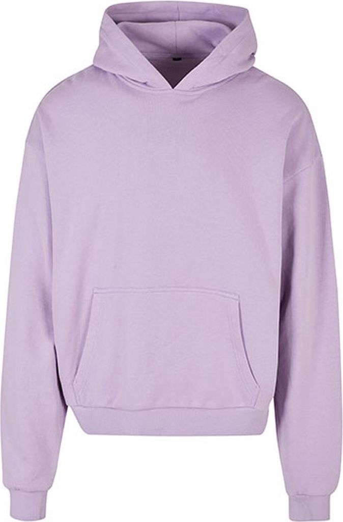 Build Your Brand BY162 | Ultra Heavy Baumwolle Box Herren Hoody - Kapuzenpullover - Farbe: Lilac - Größe: 5XL