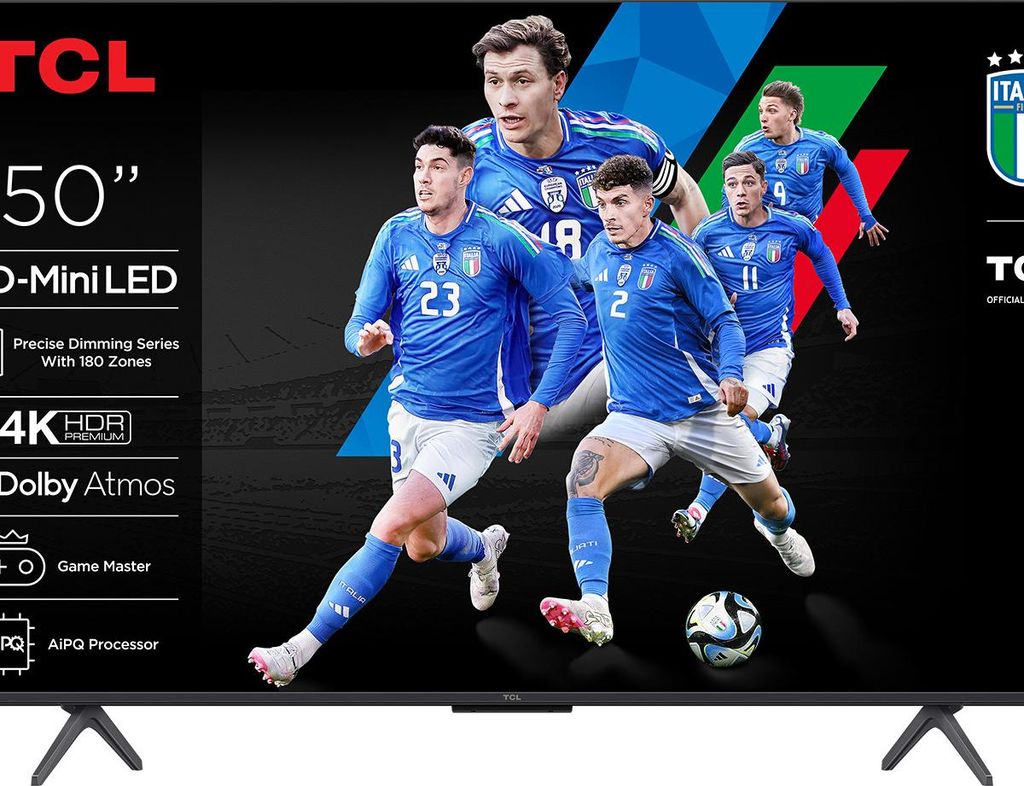 TCL C69KS 50C69KS Fernseher 127 cm (50") 4K Ultra HD Smart-TV WLAN Metallisch