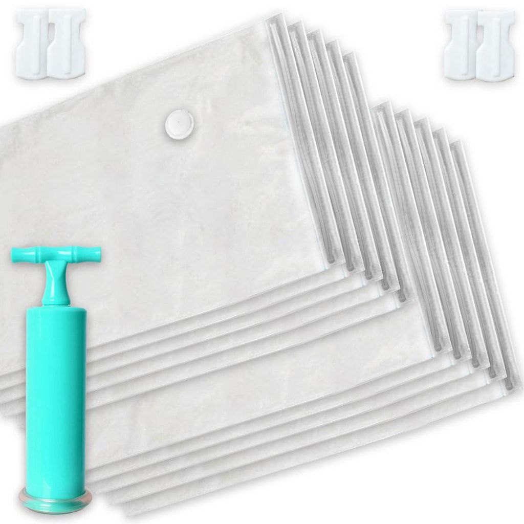 10x Vakuumbeutel Lebensmittel Set Vakuumierbeutel 28x25cm