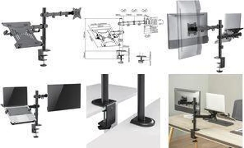 Évitez le Mal de Dos avec le Support Écran et PC Portable Noir BP0175 - 12