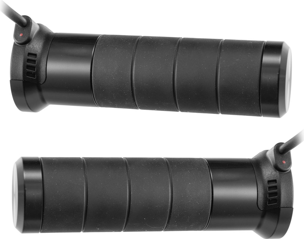 KOSO Titan Heizgriffe 7/8" + 1" L=120 mm mit integriertem Switch - schwarz