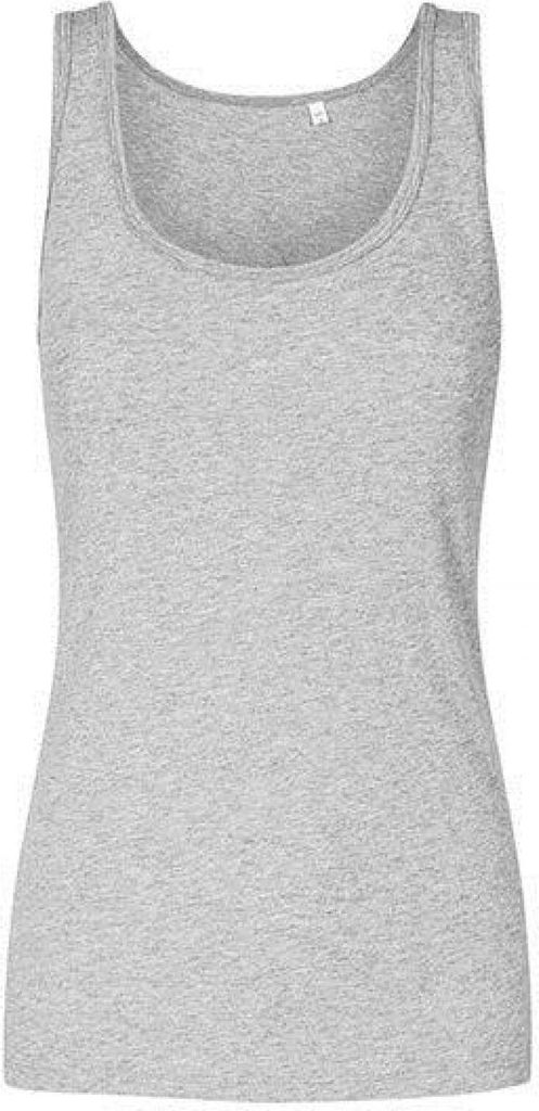 X.O Rundhals Top Plus Size Damen, Grau-Melange, XXXL