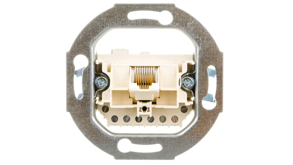 Prise de téléphone pour RJ11 RJ45 mécanisme universel One.Platform Cat3