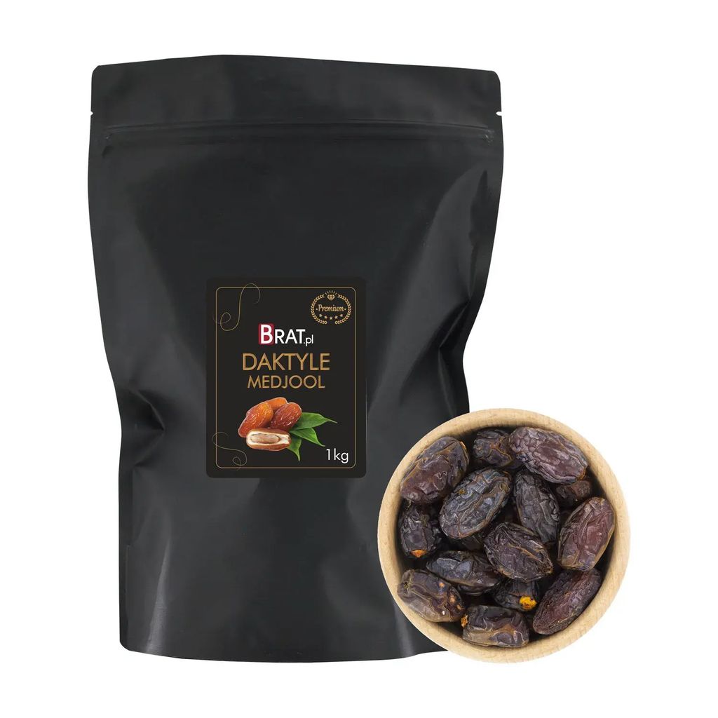 Owoce Daktyla Medjool 1kg Brat.pl Zdjęcie produktu 