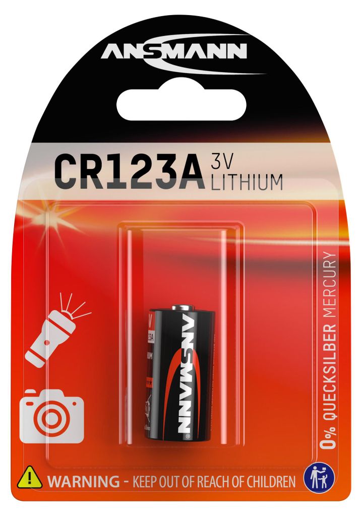 Ansmann 5020012 CR 123 A Productafbeelding 