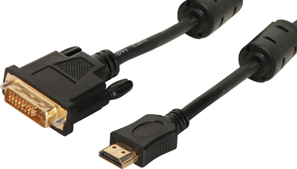 Câble HDMI DVI 3m shiverpeaks BASIC-S avec connecteurs robustes 18+1