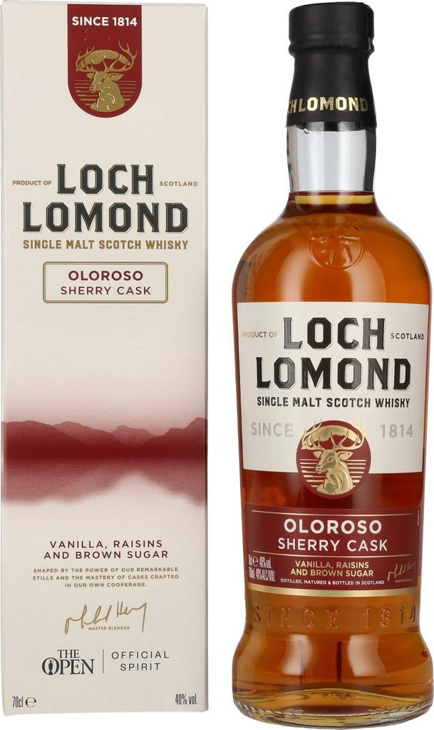 Loch Lomond THE ORIGINAL Oloroso Sherry Cask Single Malt 40% Vol. 0,7l in Geschenkbox