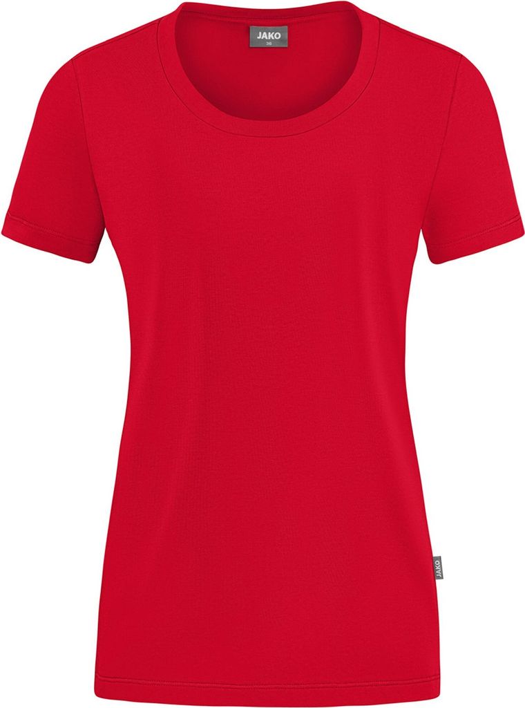 JAKO Damen T-Shirt Organic Stretch , Farbe:rot, Größe:34