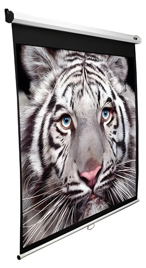 Elite Screens "Manual M94NWX" Rollo Leinwand 202,4cm x 126,5cm (BxH) 16:10, Manuell, 2,39 m (94 Zoll), 2,02 m, 126,5 cm, 16:10