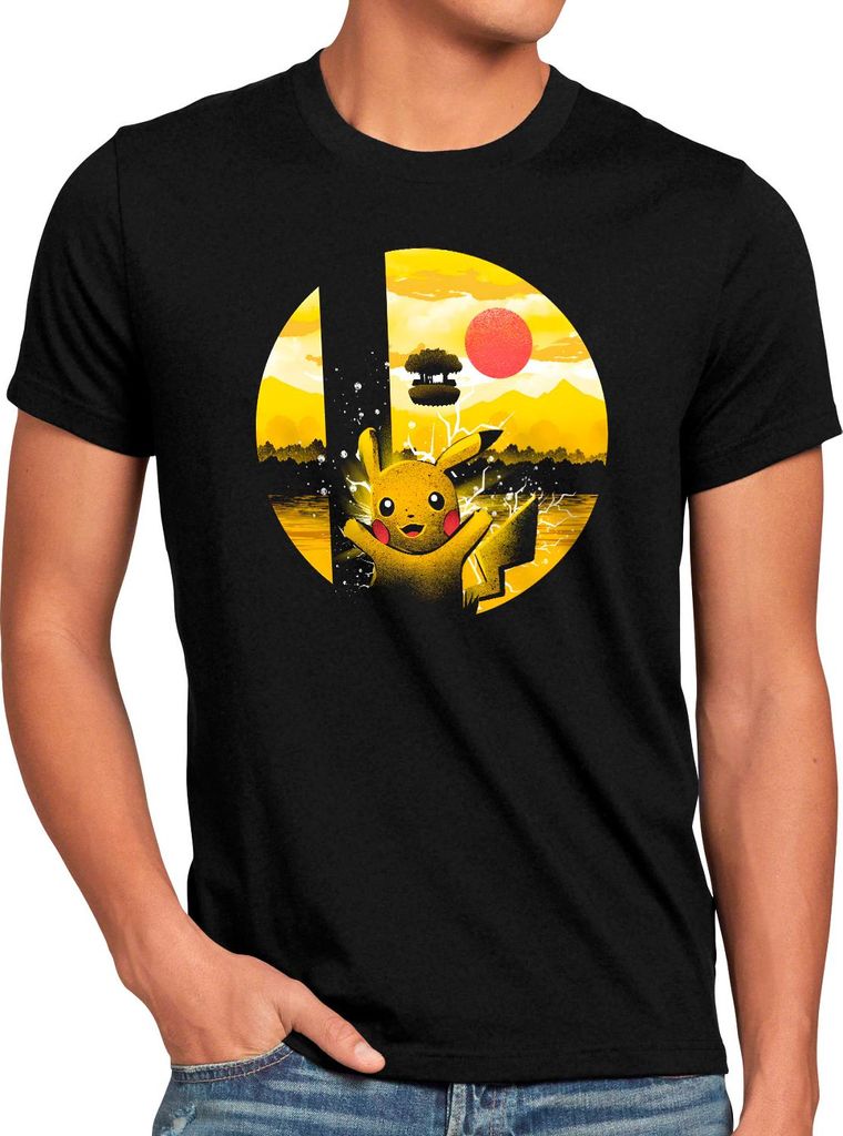 style3 Yellow Smash Herren T-Shirt gamer smash