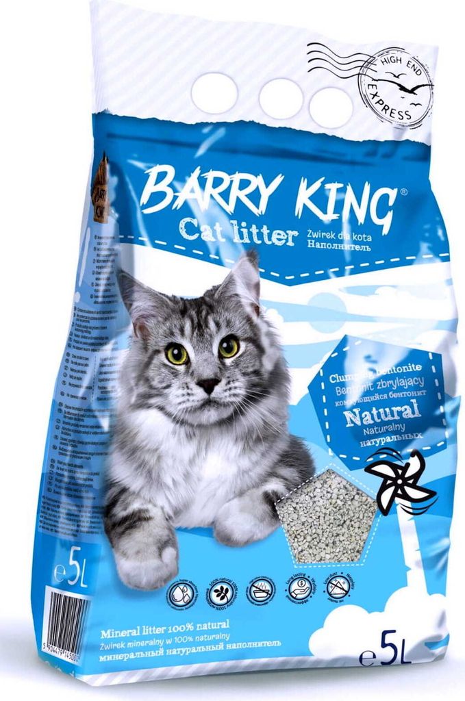 Litière naturelle pour chats à grains fins 5 l Image du produit 