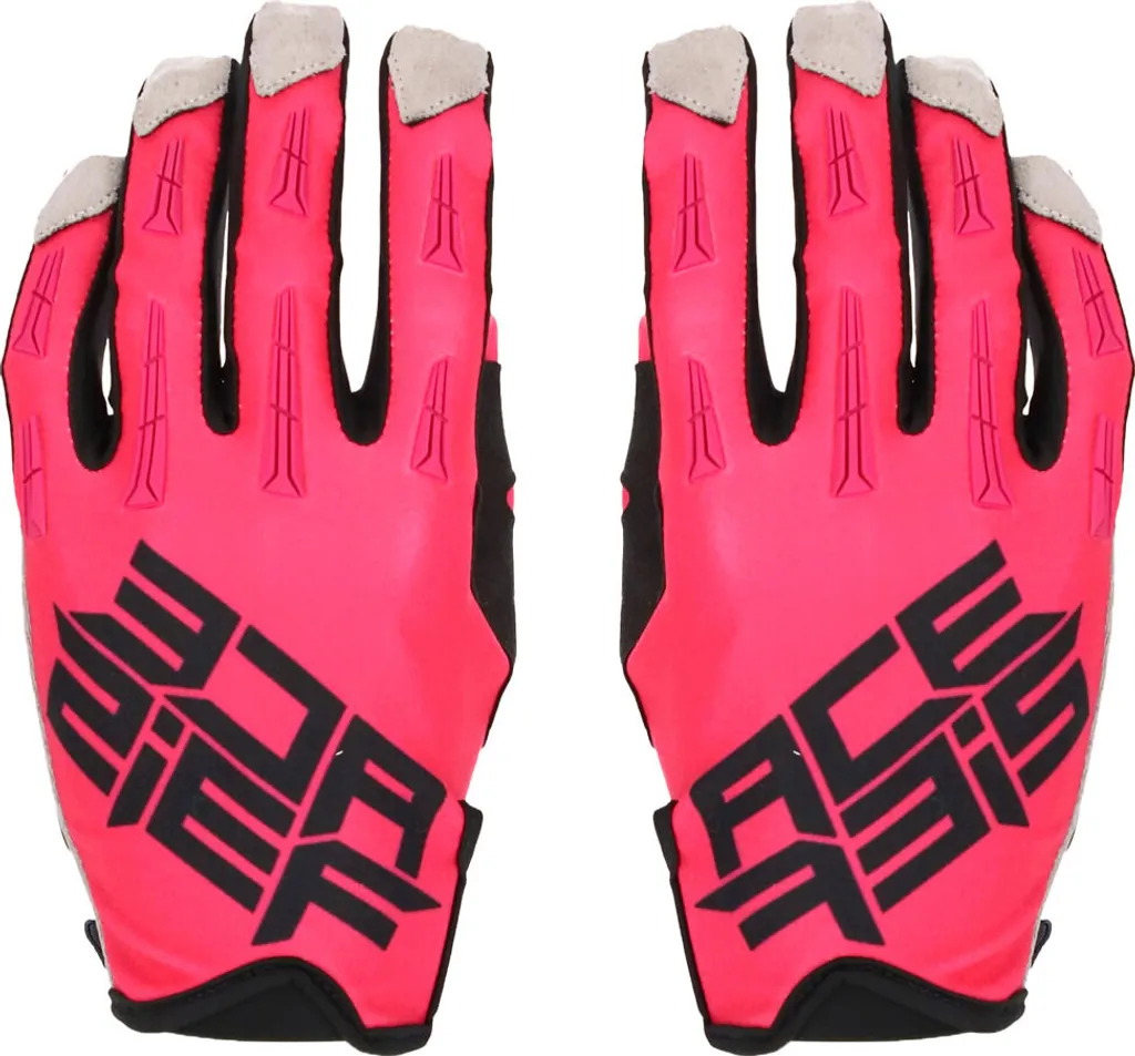 Gants motocross ACERBIS MX X-H fuchsia anti-ampoules homologués XXL