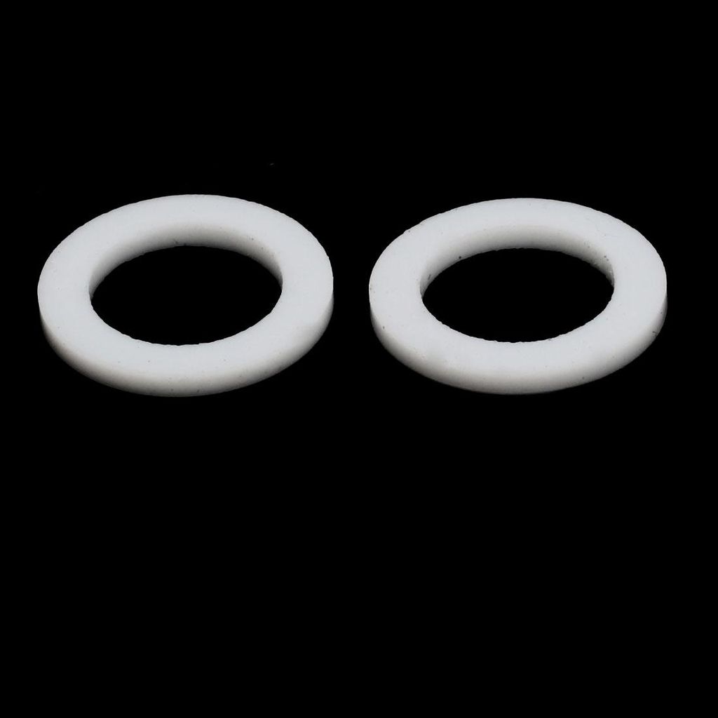 30 Stš¹ck PTFE Unterlegscheiben Dichtung 22 mm Au?endurchm. 14 mm Innendurchm. 2 mm Dicke fš¹r Wasserhahn Rohr Wasserschlauch, Wei?
