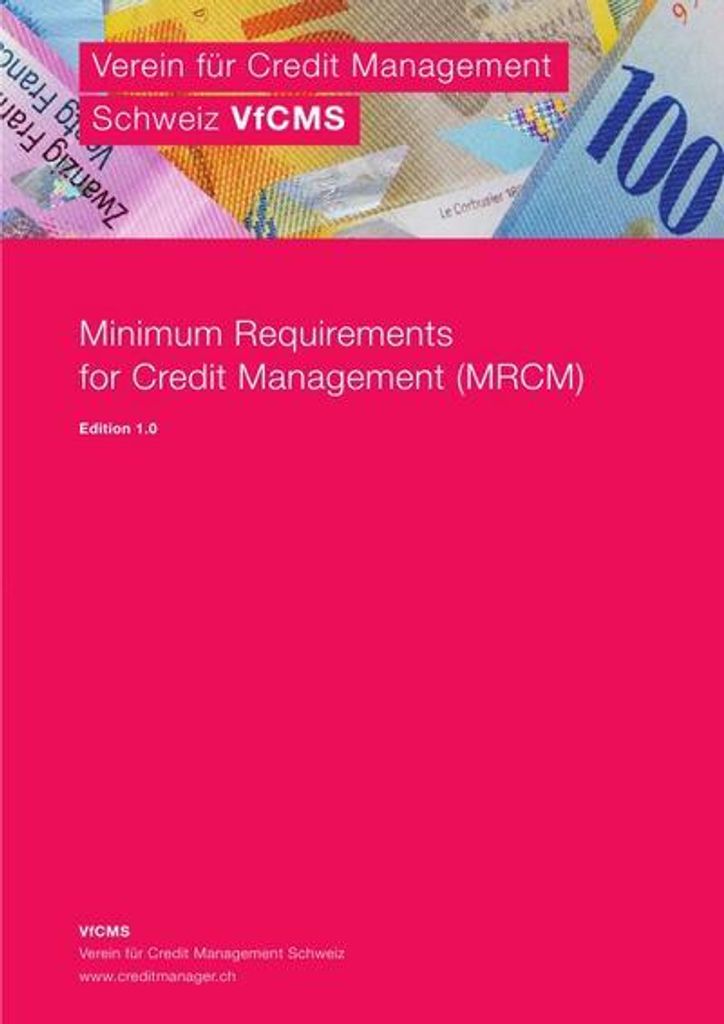 Minimum Requirements for Credit Management (MRCM)