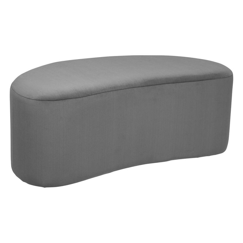 Banc en velours tapissé MALONE, 98 x 51 cm Image du produit 