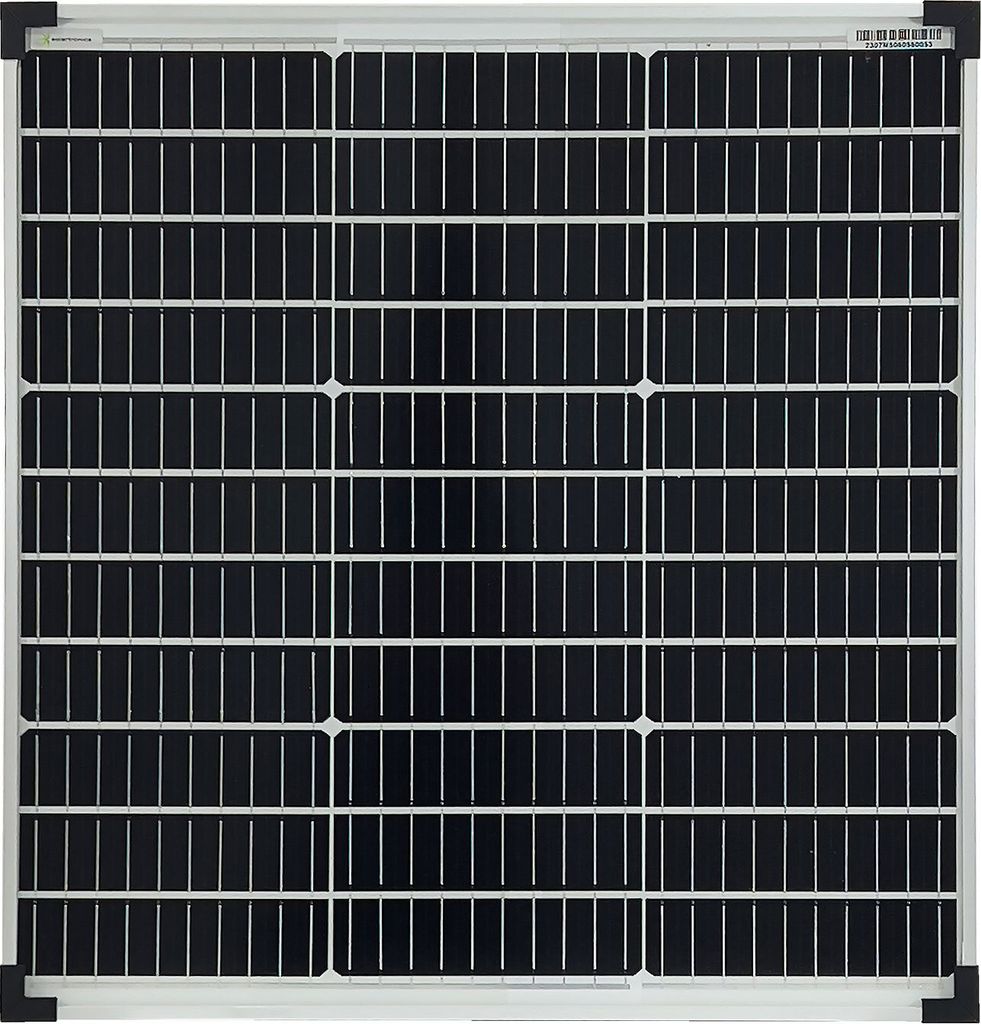 60 Watt 18V monokristallin Solarmodul Solarpanel Wohnmobil Garten Camping
