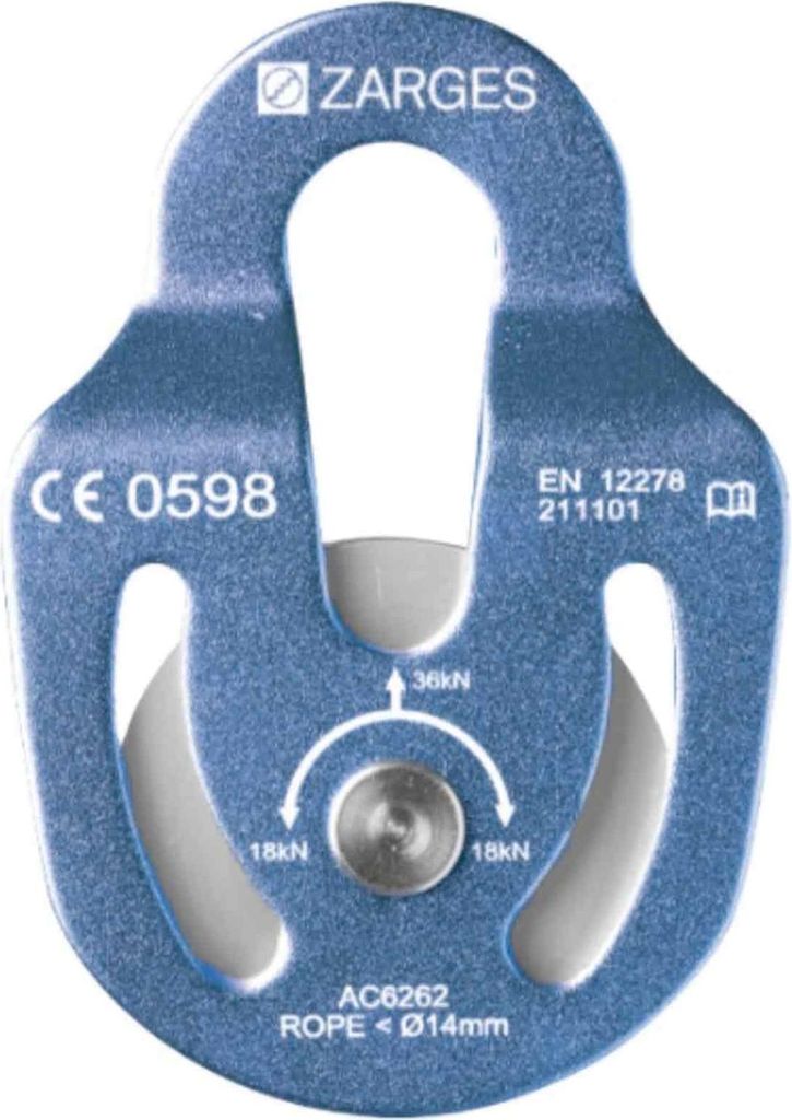 Zarges Fall Protection Seilrolle für 4,8mm Seil zu Exhelon