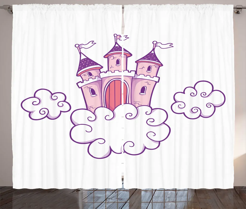 Rideau Occultant Partiel 280x225cm pour Intimité et Décoration de Chambre