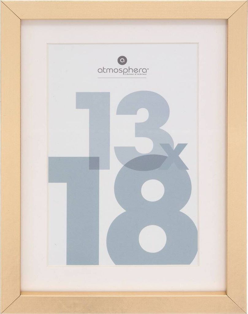 Fotorahmen "manu" goldfarben 13x18cm - Atmosphera créateur d'intérieur
