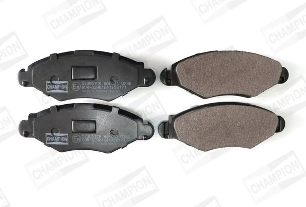 Plaquettes de frein CHAMPION 573051CH - Haute performance pour Xsara 206