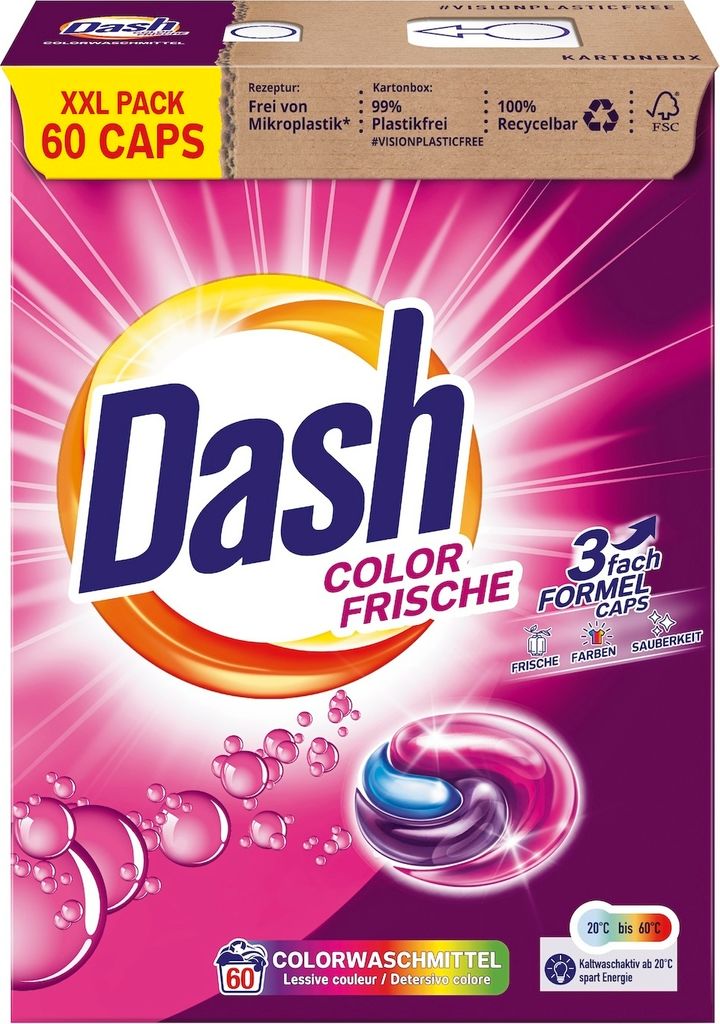 Dash Color Frische Caps 60WL Produktbild 1