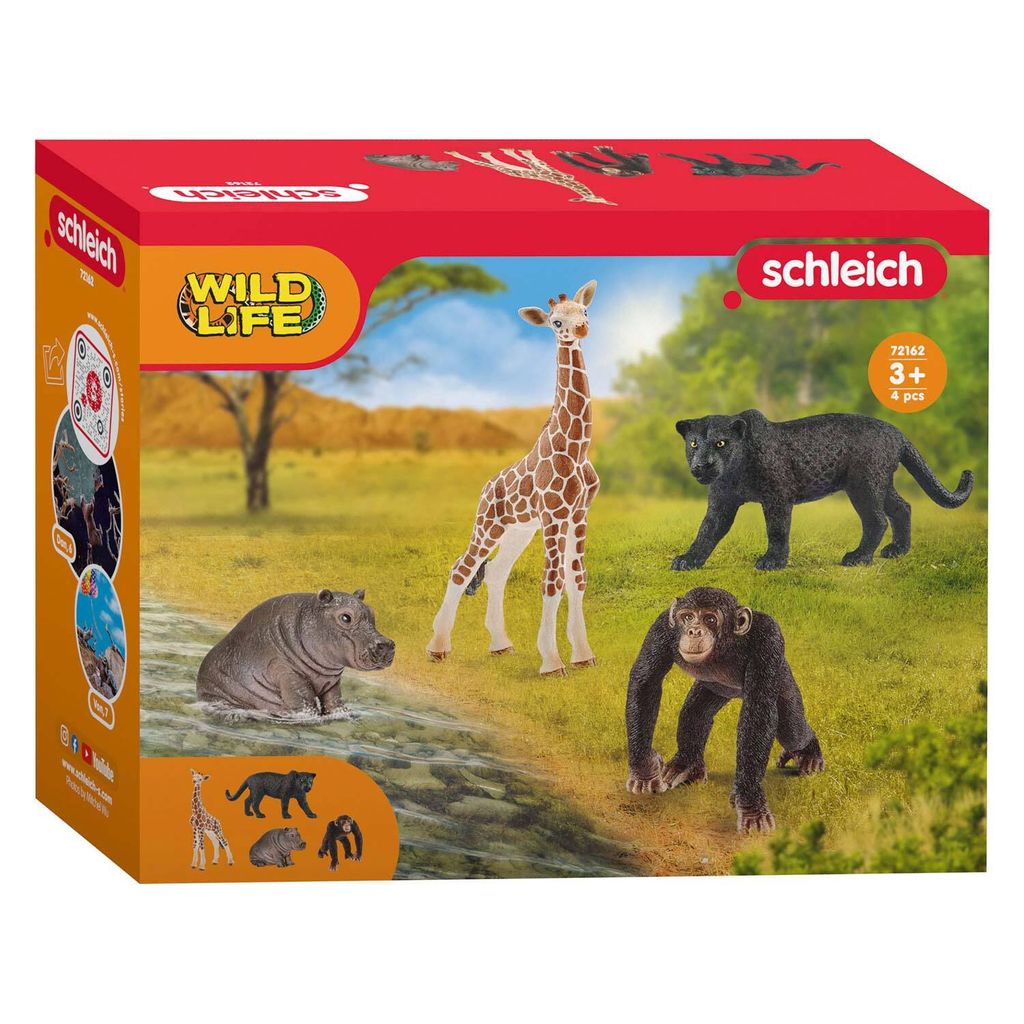 schleich WILD LIFE 72162, 3 Jahr(e), Safari, Wild animals / adventure toys, Mehrfarbig