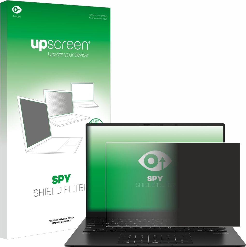 upscreen Blickschutzfilter für ASUS ZenBook 14 OLED UM3406 Anti-Spy Privacy Filter Sichtschutz Blaulicht-Schutz