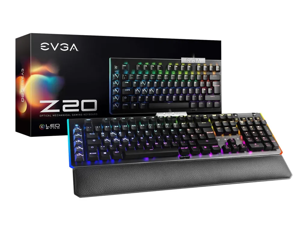 Clavier Gamer Rapide EVGA Z20 pour Compétition E-sport Layout Allemand - 4