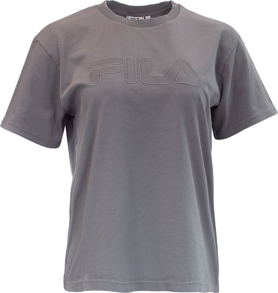 FILA Damen T-Shirt 100% Baumwolle Grau M