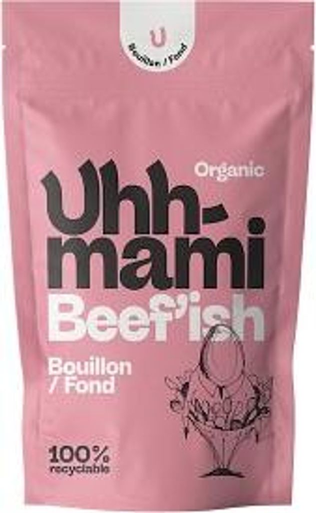 Beef'ish 40g vegane Würzmischung mit Rinderbrühe-Geschmack Uhhmami