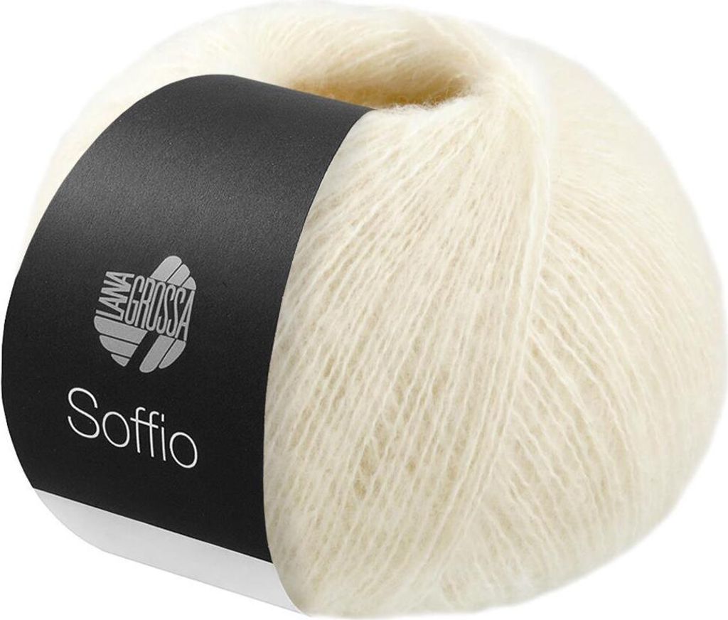 Lana Grossa - Soffio 0018 rohweiß Produktbild 