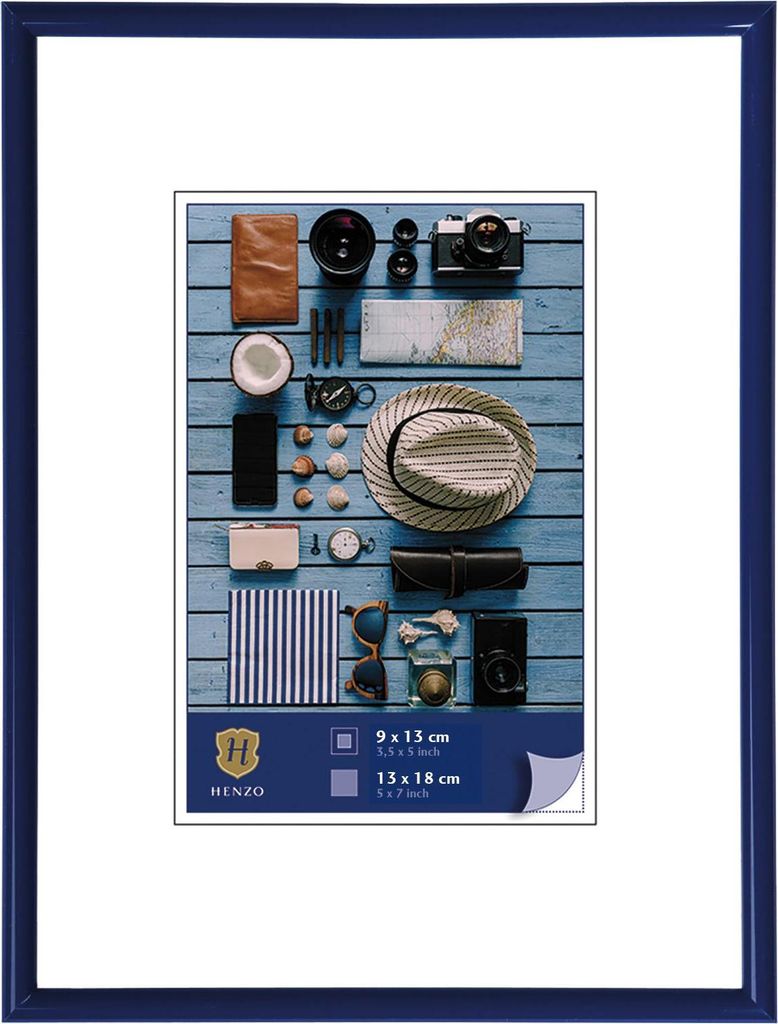 Henzo Napoli Bilderrahmen 13x18 Blau