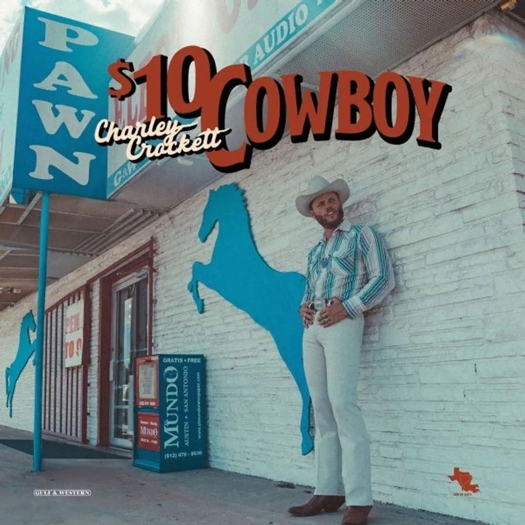 Album Vinyle $10 Cowboy Charley Crockett LP 180g pour Platine Hi-Fi