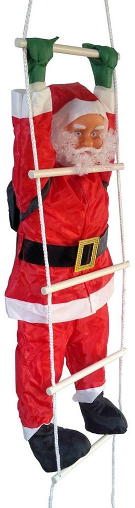 Klimmende Kerstman, 120 cm Productafbeelding 