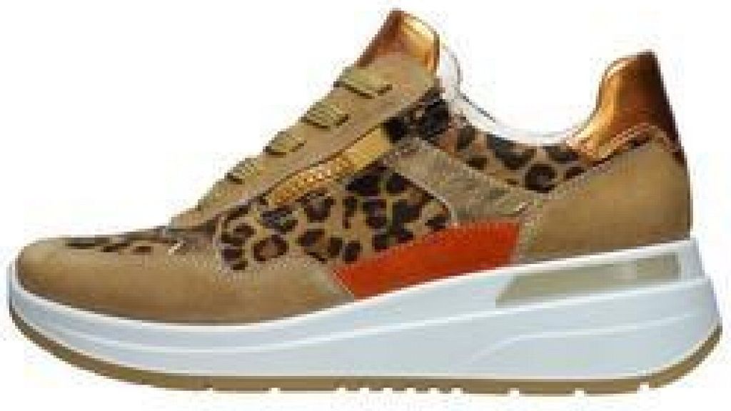 Ara Garda Weite H sportlicher Schnürer Beige Produktbild 