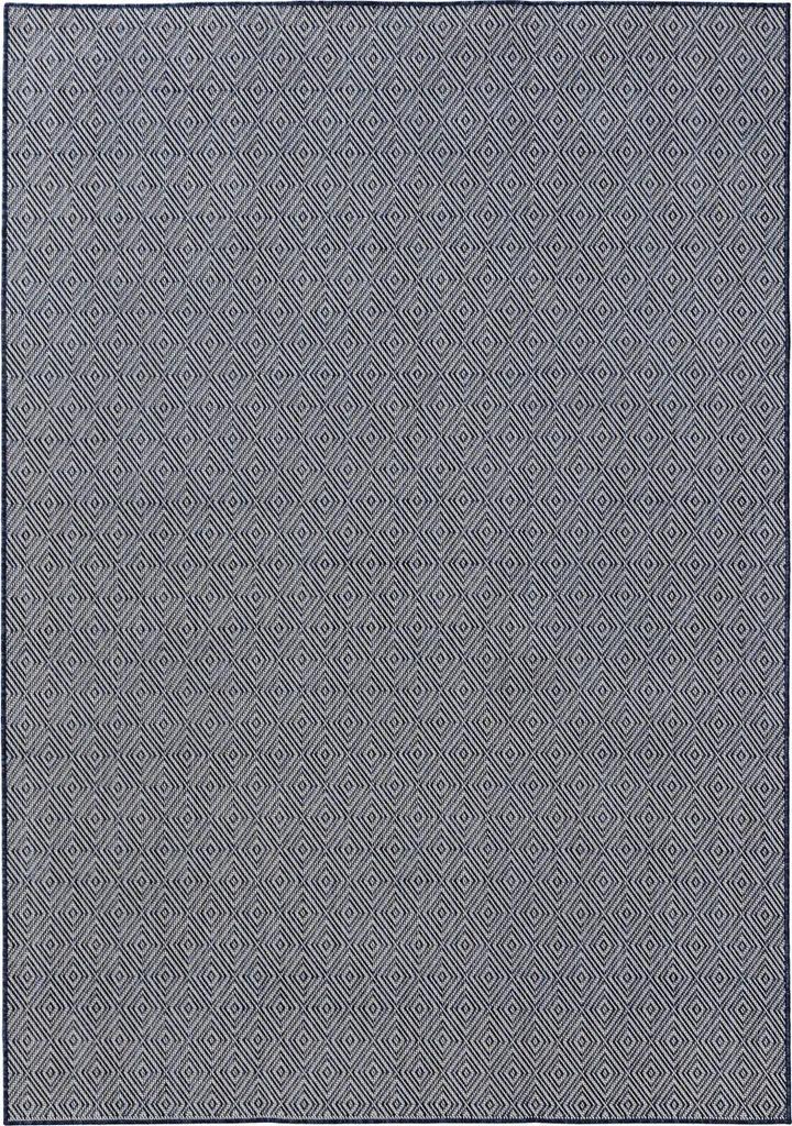 Grand Tapis Bleu Lome 300x400 cm Certifié B1 pour Intérieur et Été