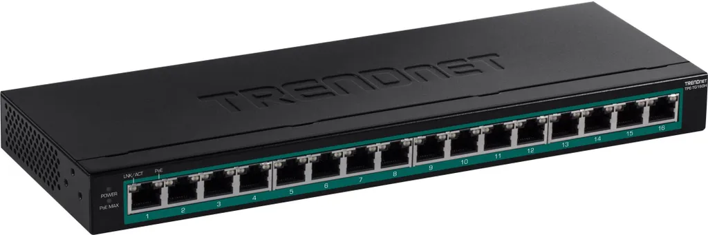 Switch 16 ports Gigabit PoE+ idéal pour vidéosurveillance et bornes WiFi