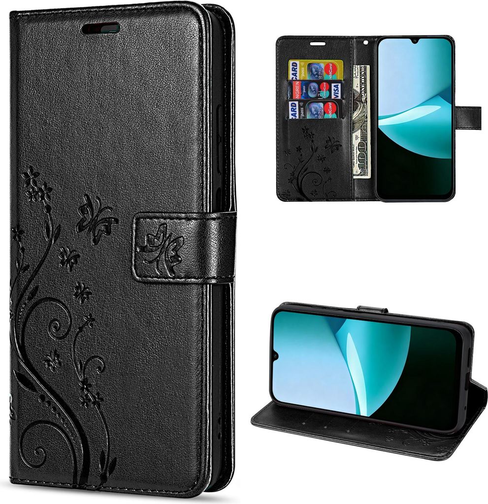 Hülle für Xiaomi Redmi 15C Handy Tasche Handyhülle Wallet Produktbild 