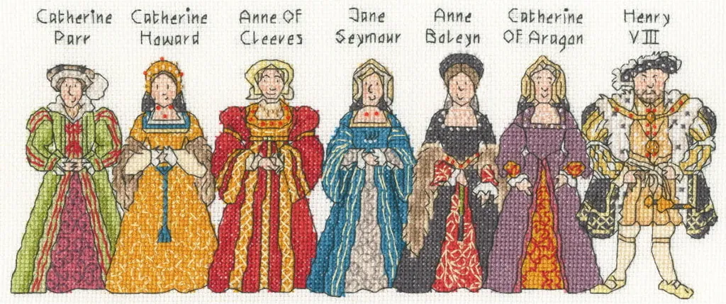 Bothy Threads The Tudor Roses Kit de Point de Croix XAG5 31x13cm