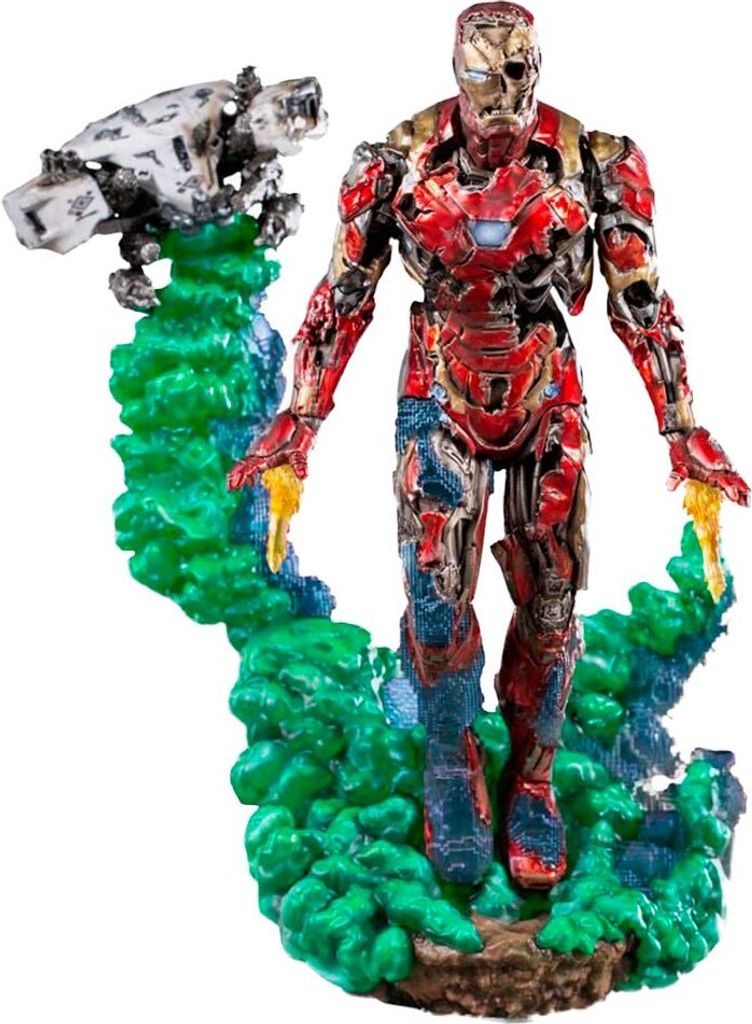 Marvel Iron Man Spider-man Illusion Bds Art Scale 1/10 Figur Mehrfarbig Mehrfarbig One Size