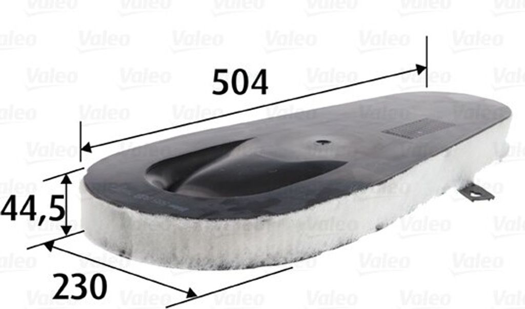 Luftfilter VALEO 585803 für BMW 5 Touring (F11) Filtereinsatz