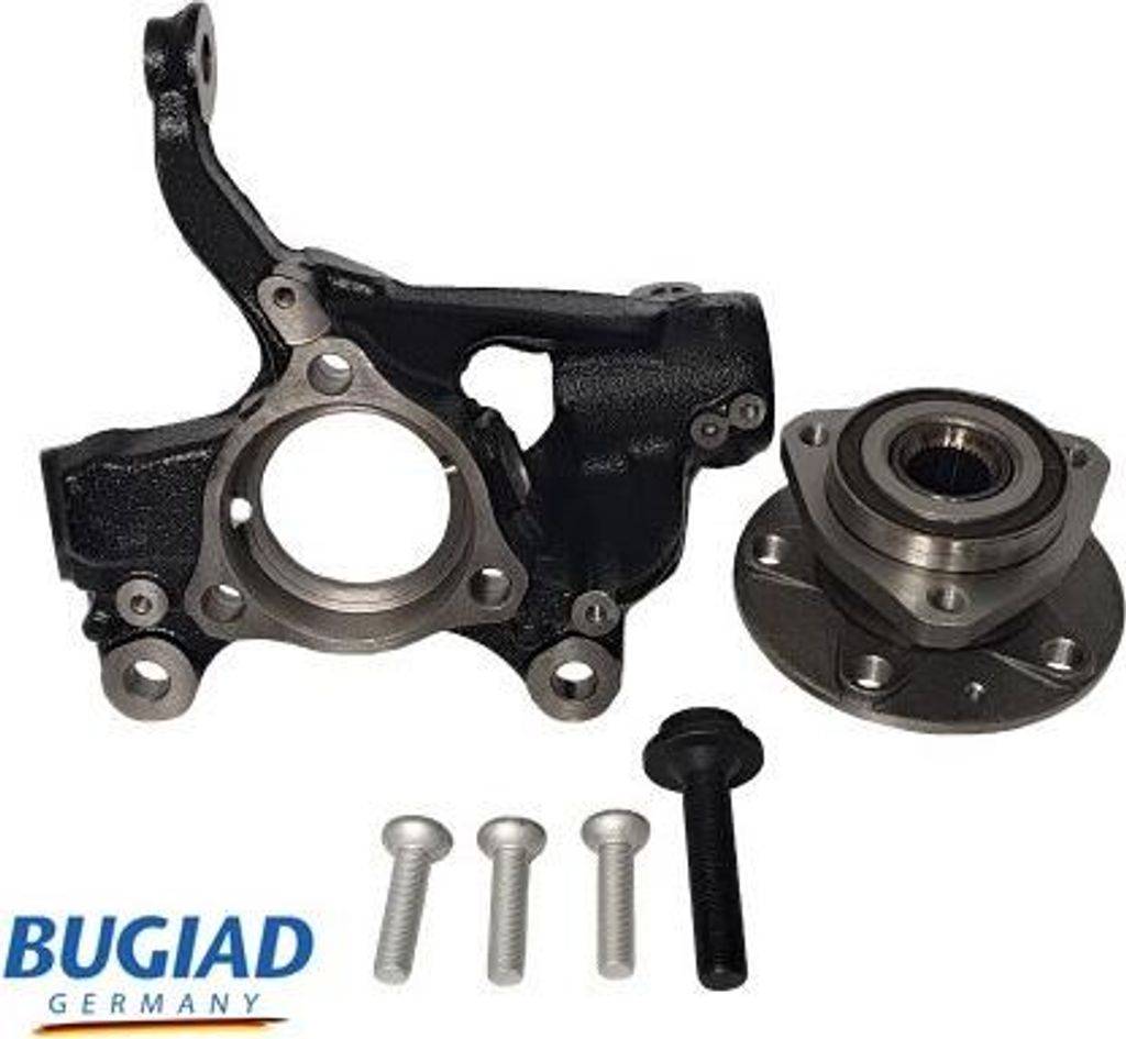 BUGIAD BSP25049PROKIT Achsschenkel Radaufhängung Lenkung für VW Golf VII Schrägheck (5G1, BQ1, BE1, BE2) Vorne Rechts
