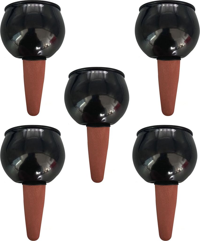 80 ml/500 ml Bewässerungskugeln, wiederverwendbare selbstbewässernde Kugeln, transparente Bewässerungskugeln mit Spikes für Zimmerpflanzen, Bal...