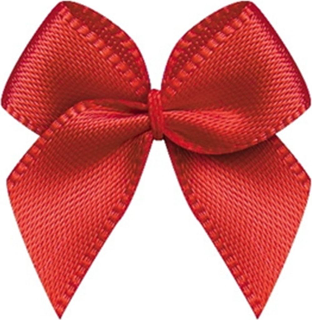 200pcs Mini Ribbon Bowknot Weihnachtsbaumdekoration DIY-Kleidung Accessoires Geschenkpackung kleiner süße süße handgefertigte Satin-Bowknot-Kun...