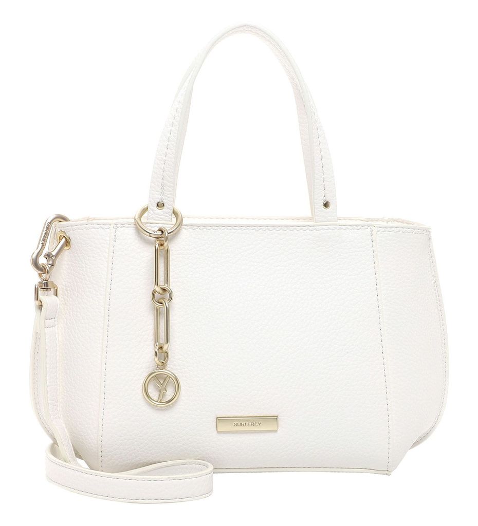 SURI FREY Schultertasche Ginny Shopper White weiß Produktbild 